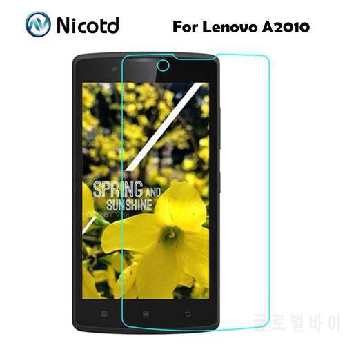 Nicotd For Lenovo A2010 Screen Protector film Original Anti-shock 9H Tempered Glass Safety Protective Film On A 2010 A2580 A2860