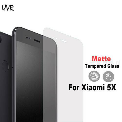 UVR For Xiaomi Mi 5X A1 Matte Anti Glare No Fingerprints Frosted Tempered Glass 2.5D Screen Protector Film For Xiaomi MiA1 Mi5X