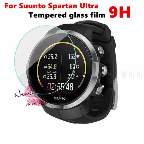 5pc/lot 9H Tempered Glass Screen Protector Guard Film for Suunto Spartan Ultra Protective Film