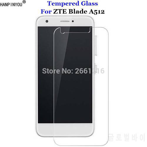 For ZTE Blade A512 Tempered Glass 9H 2.5D Premium Screen Protector Film For ZTE Blade A512 A 512 5.2
