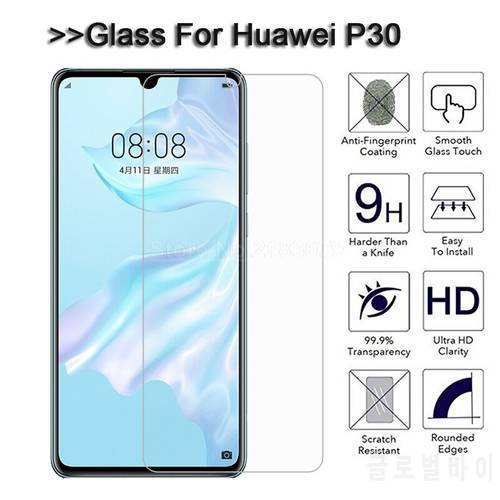 Tempered Glass For Huawei P30 Glass Screen Protector 2.5D 9H Premium Tempered Glass For Huawei P30 6.1 Inch Protective Film