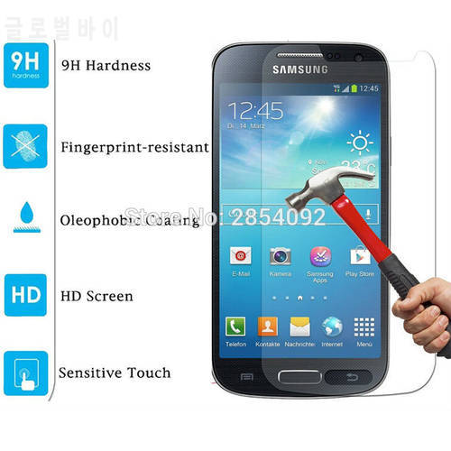 9H Tempered Glass Film sFor Samsung Galaxy S4 Mini gt-i9190 / gt-i9192 /gt-i9195 2.5D Glass Screen Protector for Galaxy S4 Mini