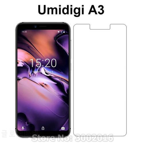 Umidigi A3 Pro Tempered Glass 5.5 inch 9H 2.5d Premium Screen Protector Film For Umidigi A3 Pro Cell Phone Case Cover+Clean Kit
