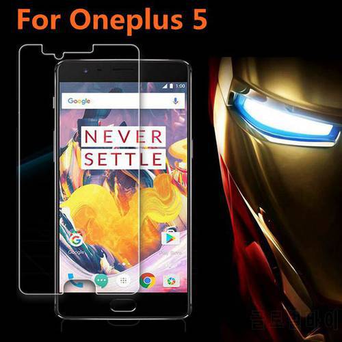 ShuiCaoRen For Oneplus 5 Tempered Glass 9H Protective Film Explosion-proof LCD Screen Protector For Oneplus 5 Five Oneplus5