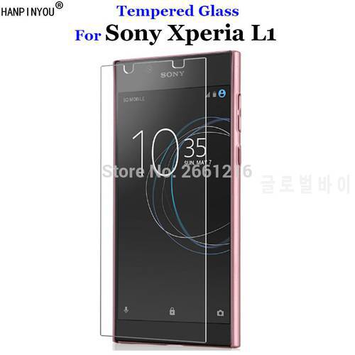 For Sony Xperia L1 Tempered Glass 9H 2.5D Premium Screen Protector Film For Sony Xperia L1 G3311 G3312 G3313 5.5