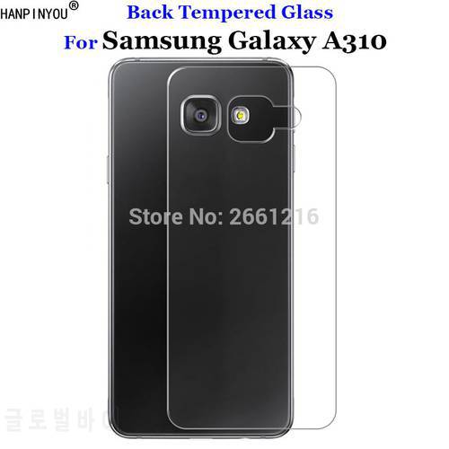 For Samsung A3 2016 Back Rear Tempered Glass 9H 2.5D Premium Screen Protector Film For Samsung Galaxy A3 (2016) A3100 A310 4.7