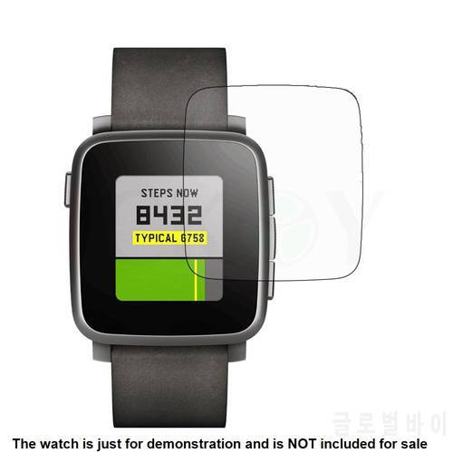6x Clear LCD Screen Protector Guard Cover Shield Anti-Scratch Film Skin for Pebble Time Steel Accessories