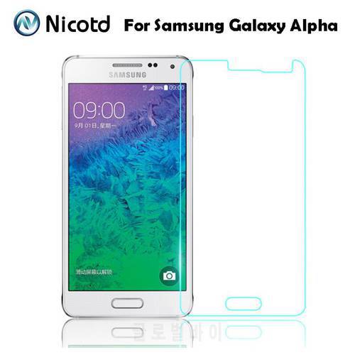 0.26mm Screen Protector Explosion-Proof On Phone 2.5D Tempered Glass Film For Samsung GALAXY Alpha G850 G850F G8508 G8508S G8509