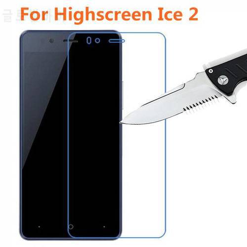 ShuiCaoRen Highscreen Ice 2 Full Glue Tempered Glass Original 9H Protective Film Screen Protector For Highscreen Ice 2
