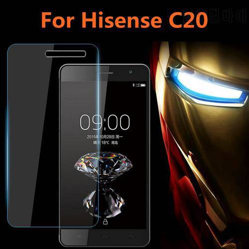 ShuiCaoRen Hisense C20 Full Glue Tempered Glass 9H Protective Film Screen Protector For Hisense C20 C20S KingKong II