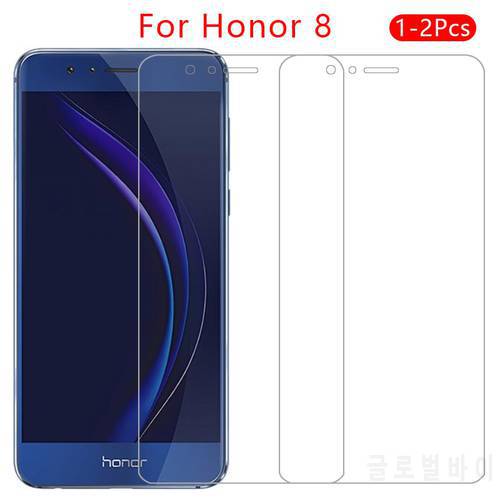 protective glass on honor 8 screen protector tempered glas for huawei honer 8 honor8 5.2 film accessories onor xonor FRD L09 L19