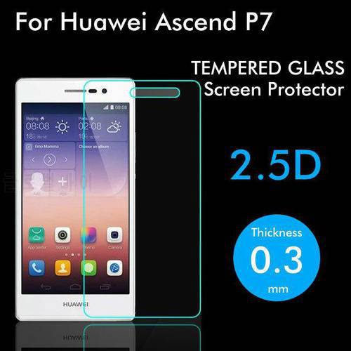 Original Tempered Glass For Huawei Ascend P7 Screen Protector Toughened protective film For Huawei P7 glass