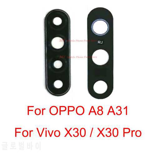 New Back Rear Camera Glass Lens For OPPO A8 A31 Vivo X30 Pro X30pro Back Camera Lens Glass Cover With Sticker Spare Repari Parts