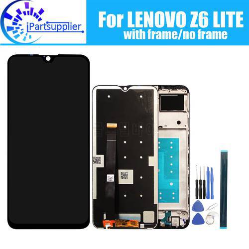 For LENOVO Z6 LITE LCD Display+Touch Screen 100% Original Tested LCD Digitizer Glass Panel Replacement For LENOVO L38111