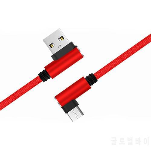 25cm USB to Type C Short Charging Cable Elbow 90 Degree 2A Cable Fast USB USB C Micro Charging S4O7