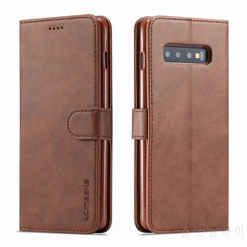 Cover Case For Samsung S10E Case On Galaxy S10 Plus 5G Luxury Magnetic Flip Wallet Stand Leather Phone Bag For Samsung S 10 Etui