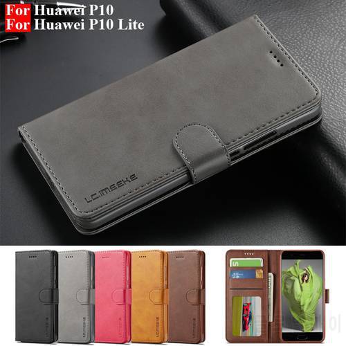 Huawei P10 Lite Case For Huawei P10 Case Leather Vintage Phone Case On Huawei P10 Lite Cover Flip Wallet Case For On Huawei P 10