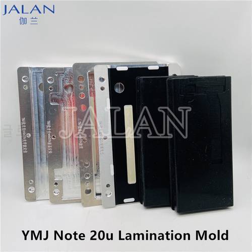 SM Note 20U YMJ Laminating Mold LCD Glass OCA Touch Repair S20 S20 Plus S20U Note 20 Ultra Screen Lamination Mould Rubber Mat