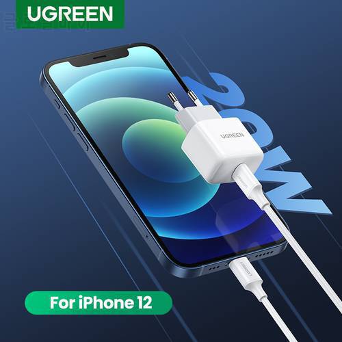 UGREEN USB Type C Charger 20W PD Fast Charger for iPhone 14 13 12 Quick Charge 4.0 30 Phone Charger for Xiaomi Huawei PD Charger