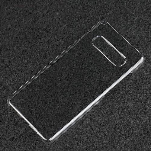 Ultra Clear Crystal Transparent PC Hard Back Case Cover Shell for Samsung Galaxy S10/Galaxy S10 Plus