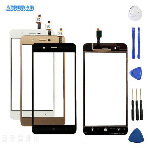 AICSRAD 5 inch for wiko harry Digitizer Touch Screen 100% Guarantee Original tested outer Glass Panel Glass magic +tools