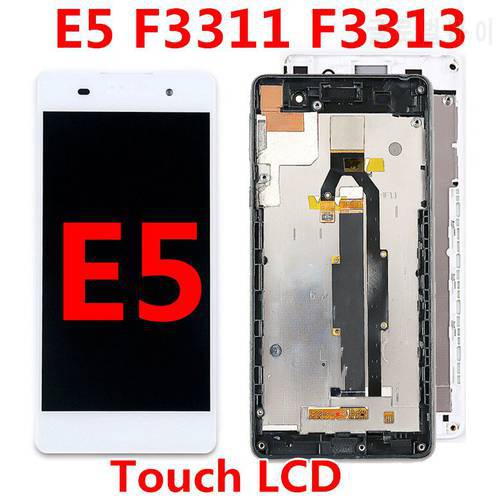 JIEYER For SONY Xperia E5 Display Touch Screen Digitizer Replacement For SONY Xperia E5 LCD F3311 F3313 For sony e5 lcd display