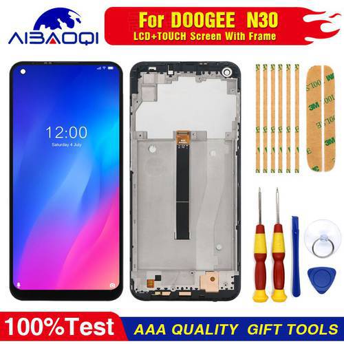 New original Touch Screen LCD Display LCD Screen For DOOGEE N30 Replacement Parts + Disassemble Tool