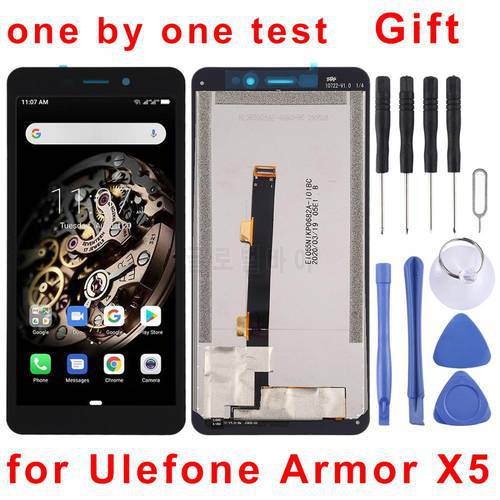 5.5 inches for Ulefone Armor X5 Touch Panel + LCD Full Assembly for Ulefone Armor X5