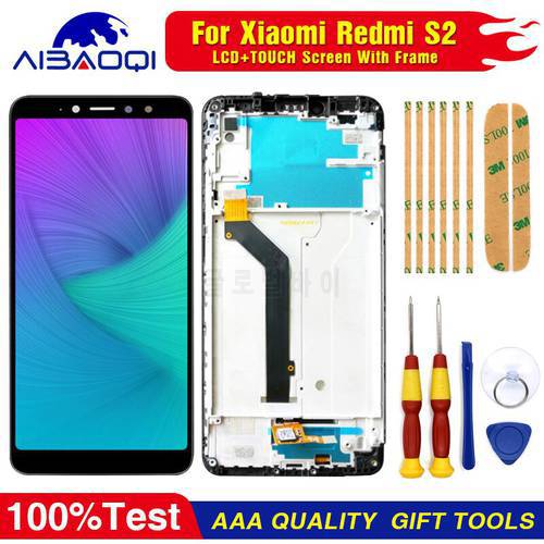XUNQIYI For 5.99&39&39 Xiaomi Redmi S2 LCD&Touch screen Digitizer with frame assembly lcd screen display replacment tools 5.99 inch