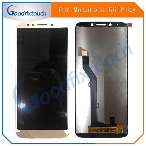 For Motorola Moto G6 Play G6Play Xt1922 With Frame LCD Screen Display+Touch Panel Digitizer Assembly Replacement Parts