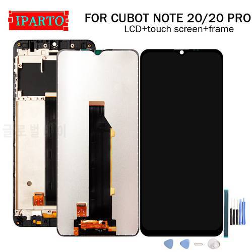 6.5 inch CUBOT NOTE 20 LCD Display+Touch Screen Digitizer +Frame Assembly 100% Original LCD+Touch Digitizer for CUBOT N20 PRO