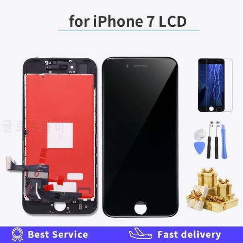 OEM LCD Display For iPhone 7 ip7 7G Screen Digitizer 3D Touch Assembly A1660 A1778 A1779 Replacement LCD Tools protect glass