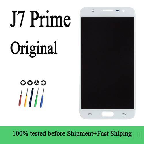 100% New G610F G610Y G610M G610 Original LCD for Samsung Galaxy J7 Prime Touch Screen Display For SAMSUNG J7 Prime 2016 G610 LCD