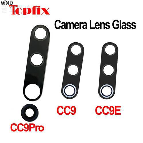 New Back Rear Camera lens glass replacement For Xiaomi Mi CC9 Pro Lens Glass Mi CC9E A3 Back Rear Camera lens Glass Mi 9 Lite