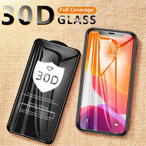 HD Protective Glass For iPhone XR X 14 11 12 13 Pro XS Max Tempered Screen Protector Glass For iphone 6 S 7 8 Plus 12 Mini Glass
