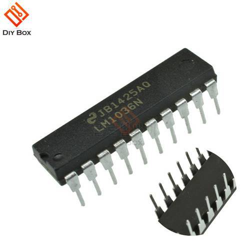NEW 1PCS IC Chips LM1036 LM1036N TONE/VOL/BAL DUAL DC 20-DIP Original Integrated Circuits