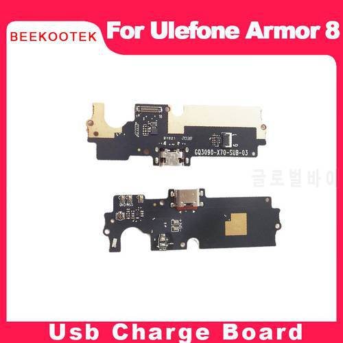 New Original usb plug charge board For Ulefone Armor 8 Phone Flex Cables charging module phone TYPE-C Port