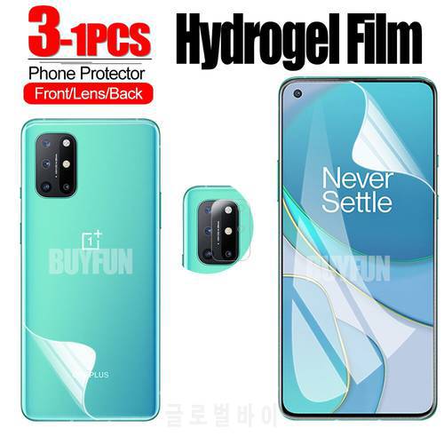 Hydrogel Film 1-3pcs For Oneplus 8 8T Pro Camera Screen Protective Film For Oneplus 8 8t pro onepuls Protective screen film