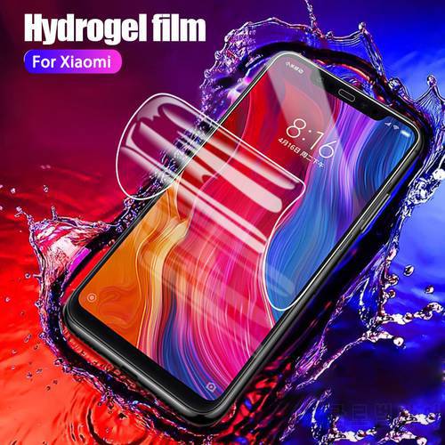Full Glue Hydrogel Film Not Glass for Xiaomi Mi 12 12T 12s Pro 12X 11 11T Mi9 8 A1 A2 A3 Lite Poco M4 M3 X3 NFC Screen Protector