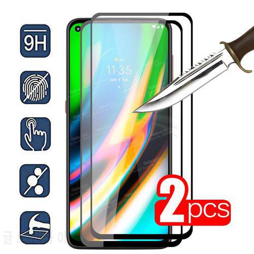 2pcs Tempered Glass For Motorola Moto G9 Plus Glass For Moto G9 Play G9Play G9Plus G 9 Screen Protector Safety Protective Film