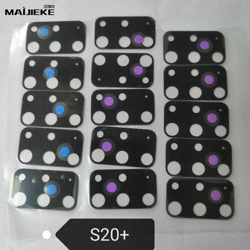 10PCS New Camera Lens Glass for Samsung Galalxy S20+ S10 S9 S8 plus Note 10 plus Note 9 8 Back Camera Glass Lens replacement