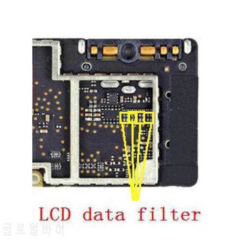 20pcs/lot square filters for iPad 3 4 LCD A1430 A1458 A1459 A1460 data filter L2202 L2212 L2222 L2232 on board fix part