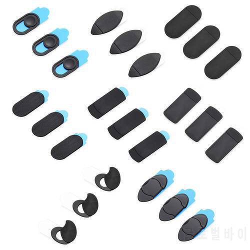 3pcs/Pack Universal Privacy Security Camera Sticker Webcam Cover Slider Shutter for Laptop Phone Tablet Computer