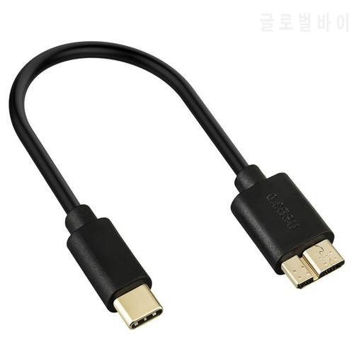 FONKEN USB Type C 3.1 To Micro B 3.0 Cable For Samsung NOTE 3 S5 2.5inch Hard Disk Cable Tablet Micro B cable PC Accessories