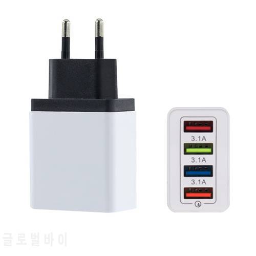EU/US Plug USB Charger 3A Quick Charge 3.0 for IPhone X Adapter for Huawei Mate 30 Tablet Portable Wall Mobile Fast Charger