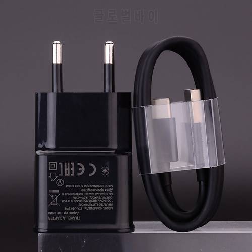 FAST USB Charging cable For Samsung Galaxy S9 S8 S7 S6 Edge Plus Note 8 9 A3 A5 A7 A9 A8 2017 J3 J7 2016 EU Plug Wall Charger