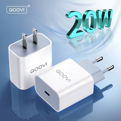 20W PD Charger Quick Charge 4.0 3.0 USB Type C Wall Adapter QC Fast Charging Phone For iPhone 12 Pro Max Mini 11 8 Huawei Xiaomi