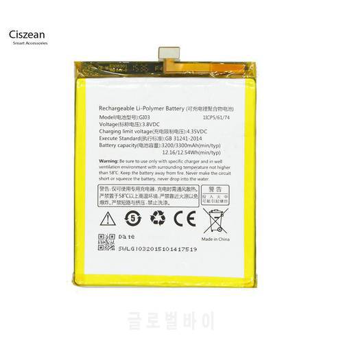 Ciszean 1x 3200mAh GI03 Replacement Battery For Gigaset ME pure GS53-6 Battery Batteria Batterij Batteries