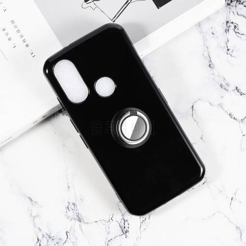 Metal Ring Bracket Case For CAT S62 Pro Soft Soft Silicone Back Cover For Cat S62 Pro Couqe Fundas