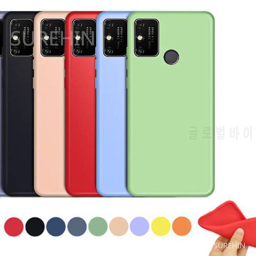 SUREHIN Nice Soft Cover for OPPO A53S case 2020 shockproof women man boy girls TPU matte funda silicone case for OPPO A53S cover